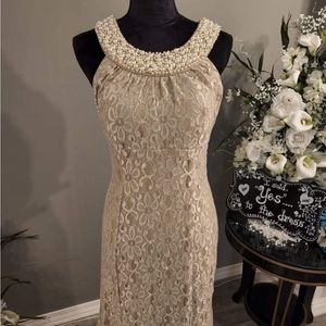 Size 12 - Mother of the bride -Champagne Color